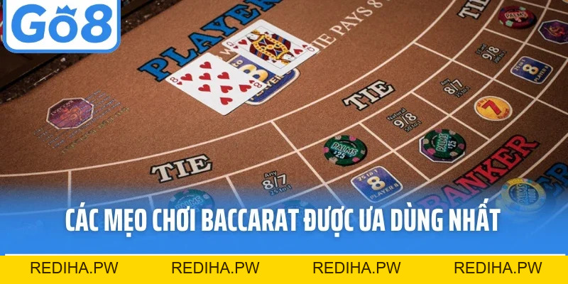 Mẹo Chơi Baccarat Tại Go8 - Bí Quyết Nâng Cao Chiến Thắng - REDIHA.PW
