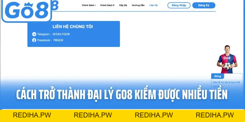 Đại Lý GO8 - Cơ Hội Hợp Tác Bền Vững Cùng Cổng Game Uy Tín - REDIHA.PW