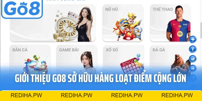 Giới Thiệu Go8 - Nền Tảng Giải Trí Trực Tuyến Đẳng Cấp 2026 - REDIHA.PW