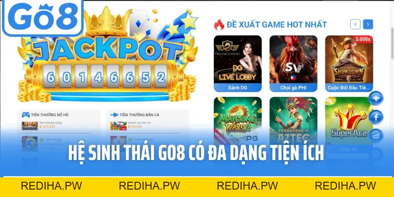 Giới Thiệu Go8 - Nền Tảng Giải Trí Trực Tuyến Đẳng Cấp 2026 - REDIHA.PW