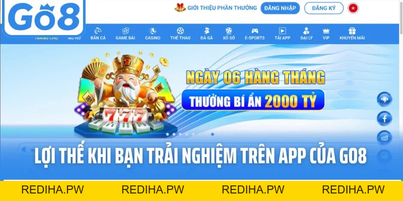 Tải App GO8 - Thuận Tiện Cá Cược Làm Giàu Mọi Lúc - REDIHA.PW